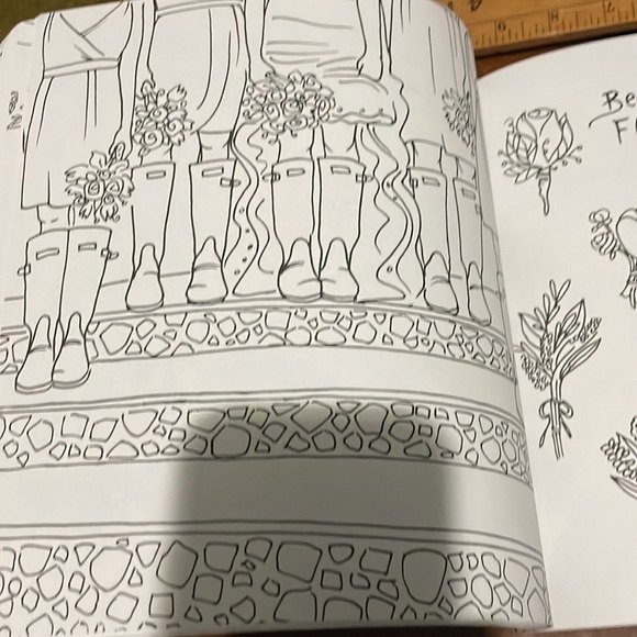 Free w/ 15$+ purchase Color “Me Married” Adult Coloring Book By Maggie Lord - Picture 6 of 9